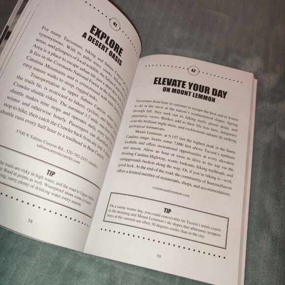 Book 100 Things to Do in Tucson Before You Die Tourist Attractions Guide List - Picture 7 of 8